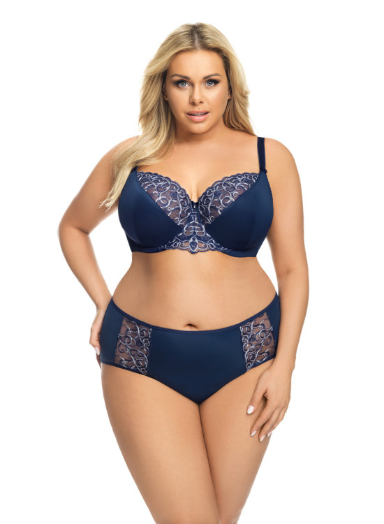 Макси бикини в тъмносин цвят K561-Бикини-LadyStyle.bg