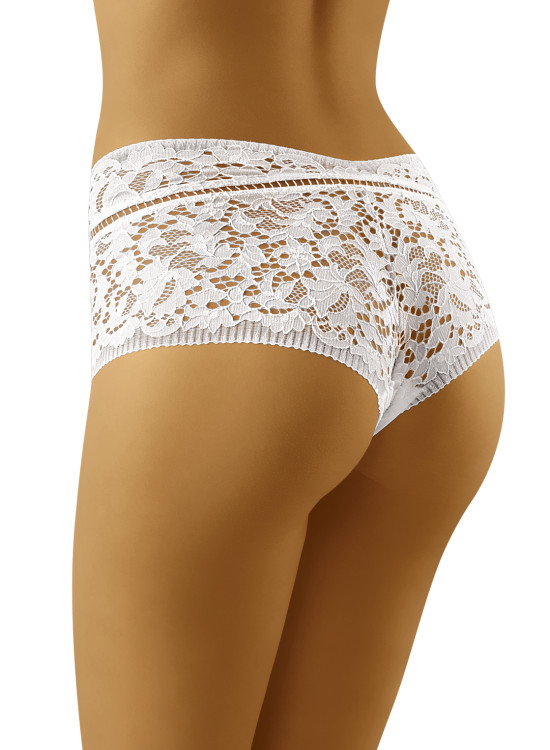 Дамски боксерки в бял цвят Sari-Боксерки-LadyStyle.bg Дамски боксерки в бял цвят Sari-Боксерки-LadyStyle.bg