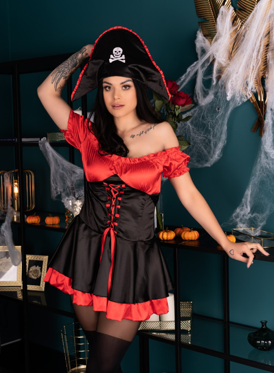 Еротичен костюм от три части Corsaro-Костюми-LadyStyle.bg Еротичен костюм от три части Corsaro-Костюми-LadyStyle.bg