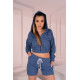 Комплект от две части в син цвят Leneves D05-Блузи / Топове-LadyStyle.bg Комплект от две части в син цвят Leneves D05-Блузи / Топове-LadyStyle.bg