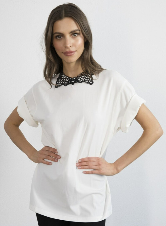 Аксесоар тип яка в черен цвят Classy-Аксесоари-LadyStyle.bg Аксесоар тип яка в черен цвят Classy-Аксесоари-LadyStyle.bg