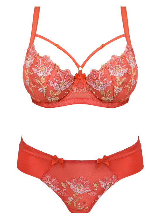 Бикини тип бразилиана в оранжев цвят Apricot 19069-Бразилиани-LadyStyle.bg Бикини тип бразилиана в оранжев цвят Apricot 19069-Бразилиани-LadyStyle.bg