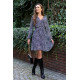 Ефирна рокля Xisonia-Къси рокли-LadyStyle.bg Ефирна рокля Xisonia-Къси рокли-LadyStyle.bg
