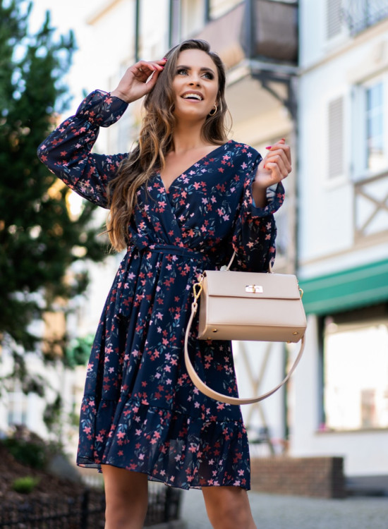 Къса ефирна рокля Lotama-Къси рокли-LadyStyle.bg Къса ефирна рокля Lotama-Къси рокли-LadyStyle.bg