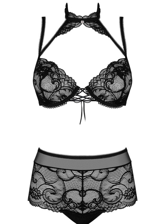 Дантелен комплект Elizenes-Комплекти-LadyStyle.bg Дантелен комплект Elizenes-Комплекти-LadyStyle.bg