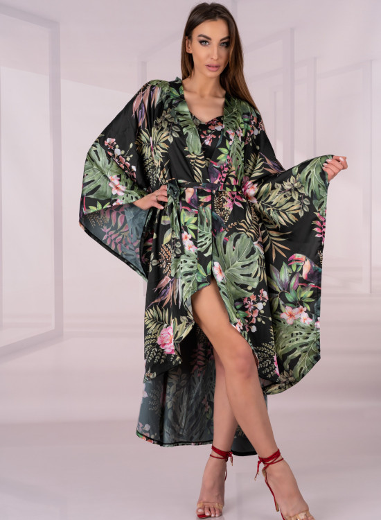 Луксозен сатенен халат Atenna-Секси Халати-LadyStyle.bg Луксозен сатенен халат Atenna-Секси Халати-LadyStyle.bg