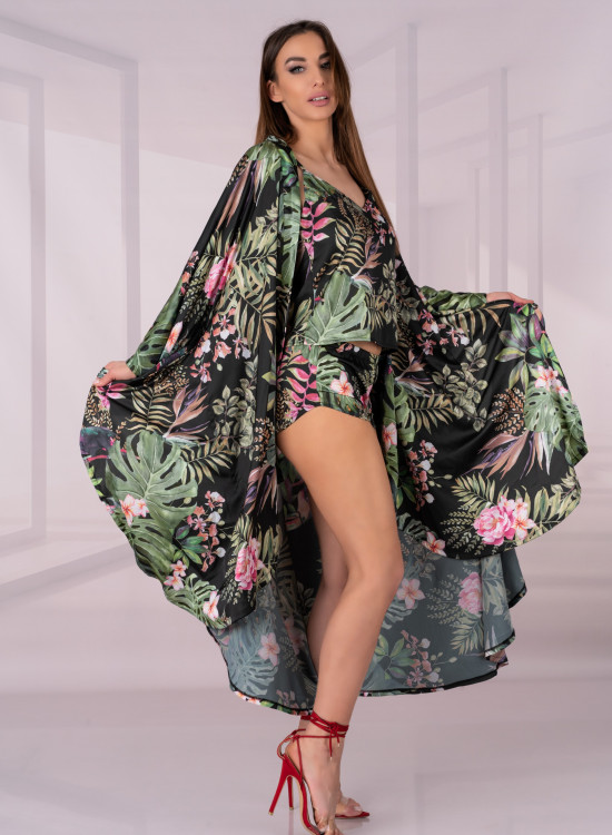 Луксозен сатенен халат Atenna-Секси Халати-LadyStyle.bg Луксозен сатенен халат Atenna-Секси Халати-LadyStyle.bg