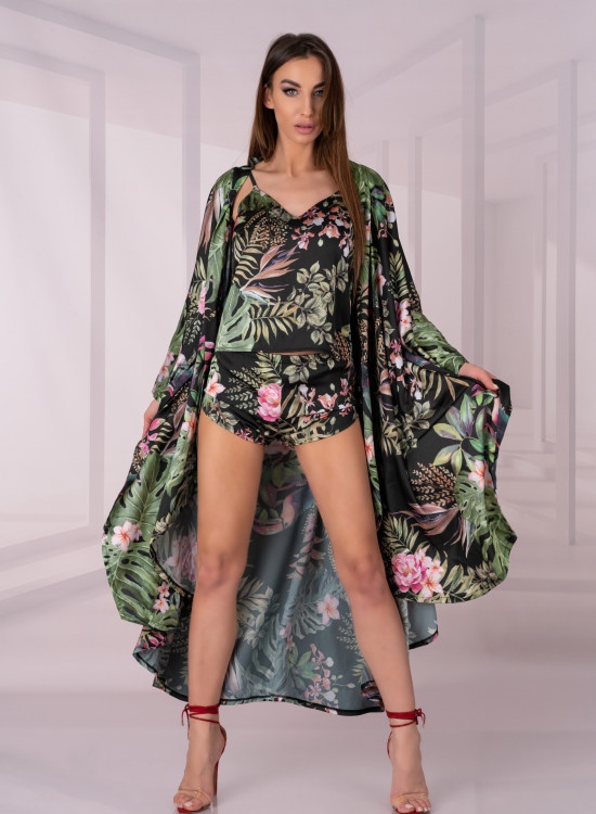 Луксозен сатенен халат Atenna-Секси Халати-LadyStyle.bg Луксозен сатенен халат Atenna-Секси Халати-LadyStyle.bg
