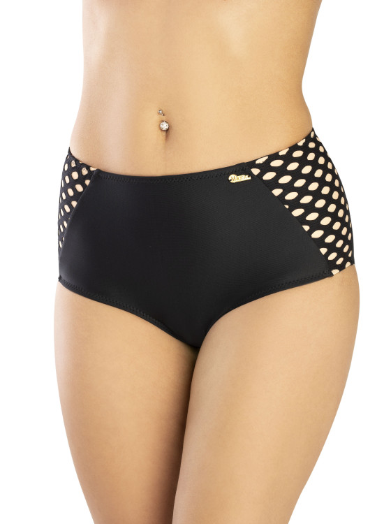 Плажни бикини в черен цвят M-015-1-Бански 2024-LadyStyle.bg Плажни бикини в черен цвят M-015-1-Бикини-LadyStyle.bg