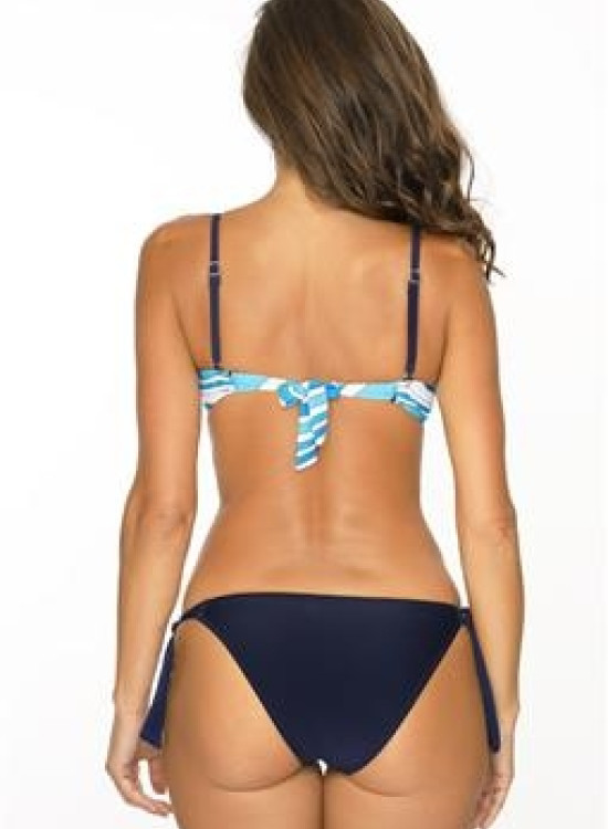 Бански костюм от две части в тъмносин цвят Klara M-603-1-Бански 2024-LadyStyle.bg Бански костюм от две части в тъмносин цвят Klara M-603-1-Бански две части-LadyStyle.bg