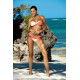 Бански костюм от две части в цвят корал Olimpia M-438-6-Бански 2024-LadyStyle.bg Бански костюм от две части в цвят корал Olimpia M-438-6-Бански две части-LadyStyle.bg
