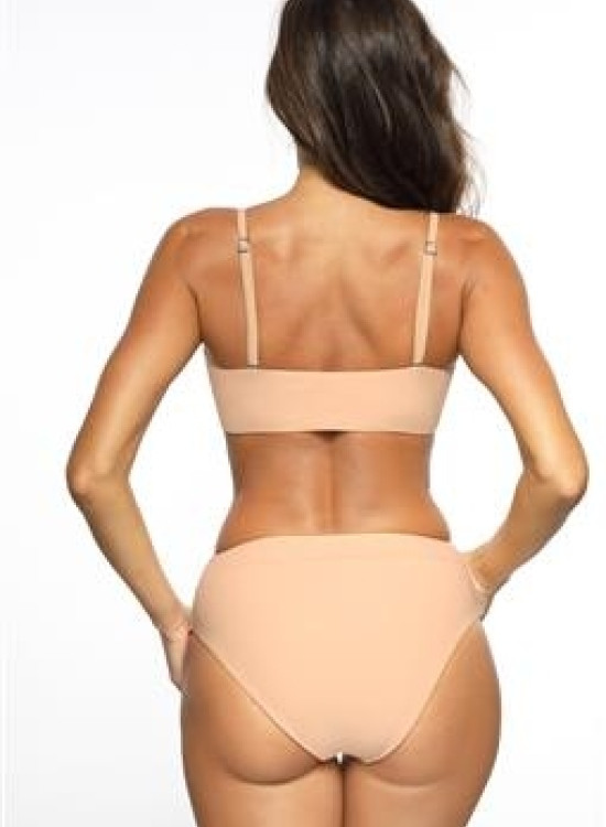 Бански костюм от две части в телесен цвят Rachela M-614-11-Бански 2024-LadyStyle.bg Бански костюм от две части в телесен цвят Rachela M-614-11-Бански две части-LadyStyle.bg