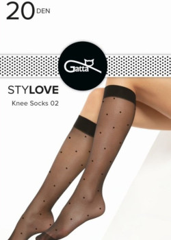 Дамски чорапи в черен цвят STYLOVE 02 20 DEN