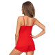 Червена дамска пижама Kelly-Пижами-LadyStyle.bg Червена дамска пижама Kelly-Пижами-LadyStyle.bg
