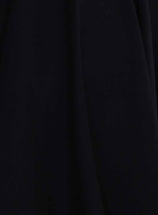 Елегантна асиметрична рокля в черен цвят 575-1