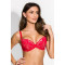 Секси push up сутиен в червено AMELIA 19202