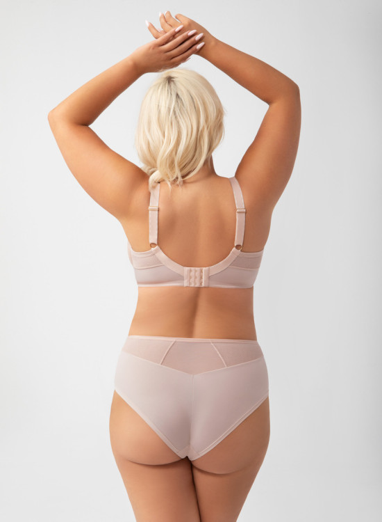 Сутиен с мека чашка в бежов цвят IDA K900