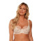Сутиен с мека чашка в бежово NIKE 1135