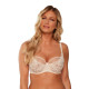 Сутиен с мека чашка в бежово NIKE 1135