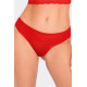 Бикини с дантелен гръб в червено BBL196