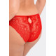 Бикини с дантелен гръб в червено BBL196