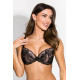 Красив push-up сутиен в черен цвят AMELIA 19202