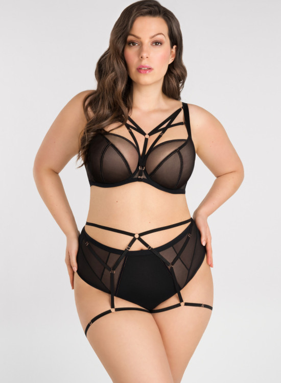 Секси сутиен в черен цвят K824 BIG JUST BLACK