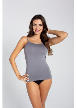 CAMISOLE 60DEN дамски потник, дънково син цвят