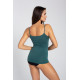 CAMISOLE 60DEN дамски потник, дънково син цвят