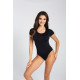 Body T-shirt дамско боди с къс ръкав, черен Body T-shirt дамско боди с къс ръкав, черен