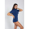 Дамска поло блуза, синя