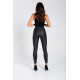 LEGGINS NEW YORK дамски клин еко кожа