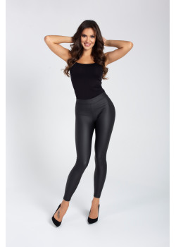 LEGGINS NEW YORK дамски клин еко кожа