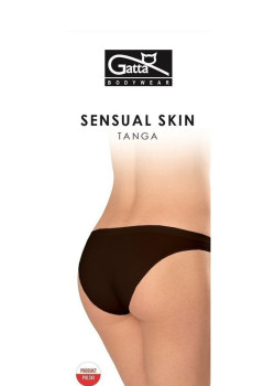 SENSUAL SKIN Бразилиани с висока талия, черни