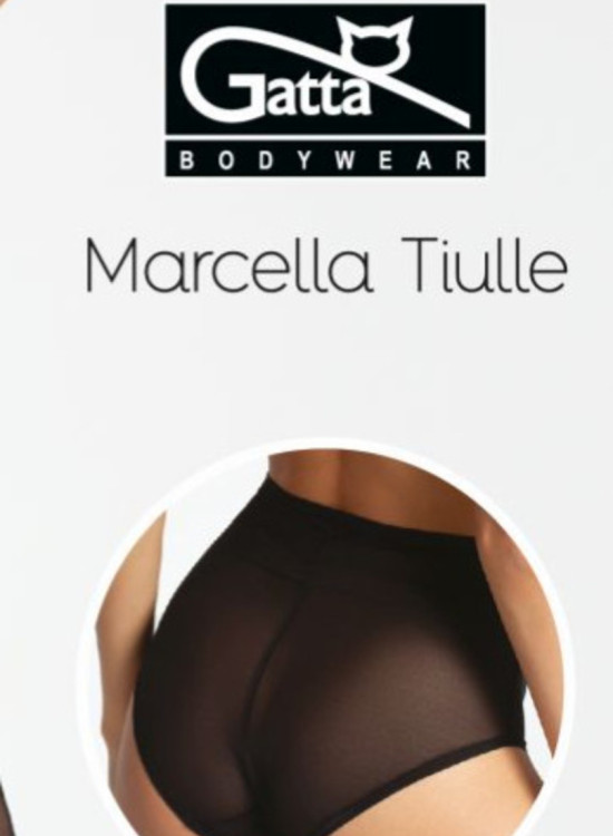 Дамски бикини с висока талия с оформящ ефект, черни