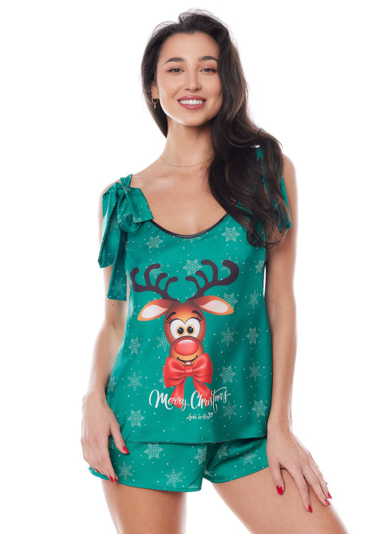 Секси Комплект Komplet-Aster-Green-Green