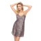 Секси нощница Koszulka-Yamila-I-Satin-Nightdress-Leopard-Leopard