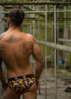 Мъжки Слипове Slipy-Banana-Czarno-ty