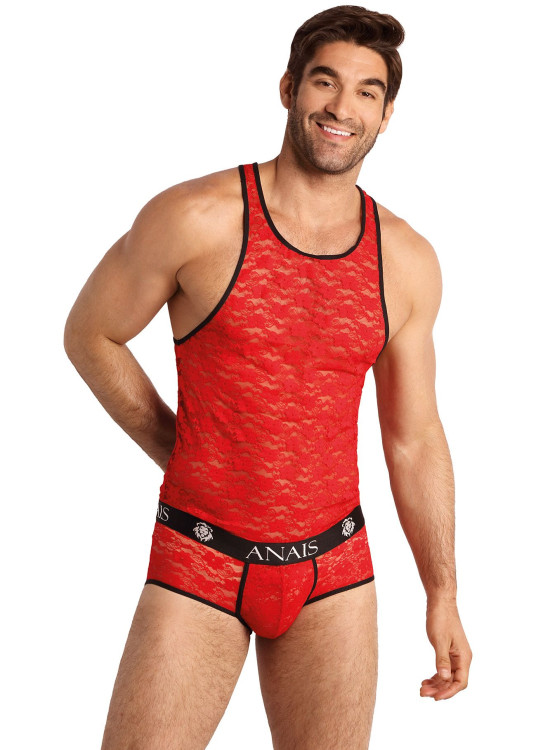 Мъжки боксерки Bokserki-Brave-Brief-Czerwony