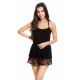 Дамска пижама в черен цвят FLOWER 11078-Пижами-LadyStyle.bg Дамска пижама в черен цвят FLOWER 11078-Пижами-LadyStyle.bg