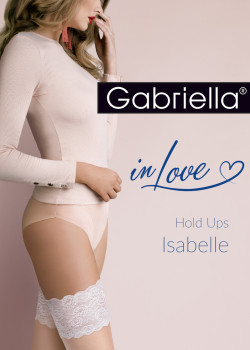 Тънки чорапи в телесен цвят Isabelle NATURAL/BLUE