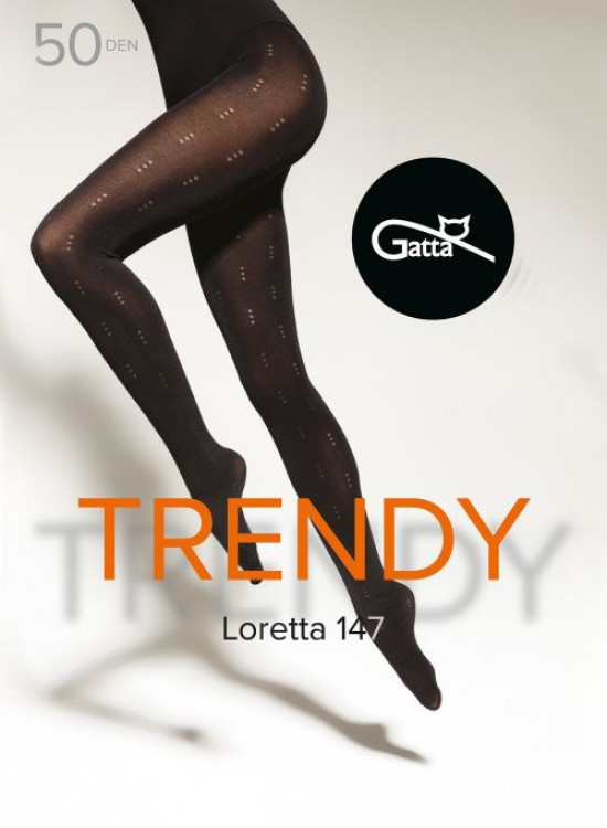 Чорапогащник Rajstopy-Loretta-147-50-Den-Nero