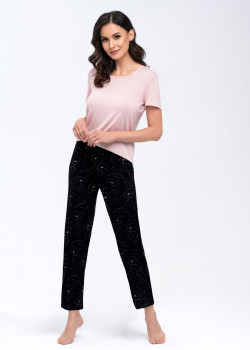 Дамска пижама Piama-Koi-Beowo-Czarna-Beowo-Czarny