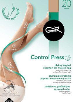 Чорапи Poczochy-Control-Press-P-01-Nero