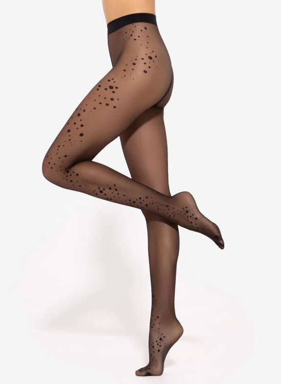 Чорапогащник Rajstopy-Dotsy-17-Nero-Nero