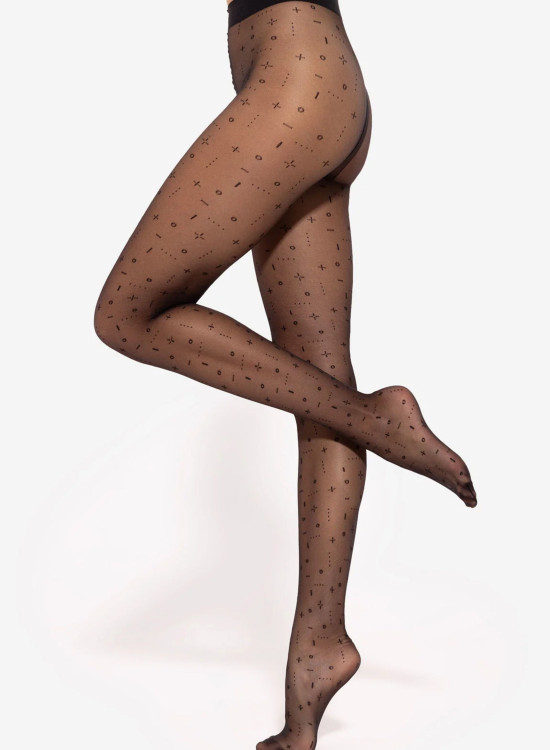 Чорапогащник Rajstopy-Pixi-02-Nero-Nero