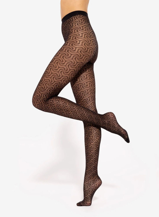 Чорапогащник Rajstopy-Mosaica-02-20-Den-Nero