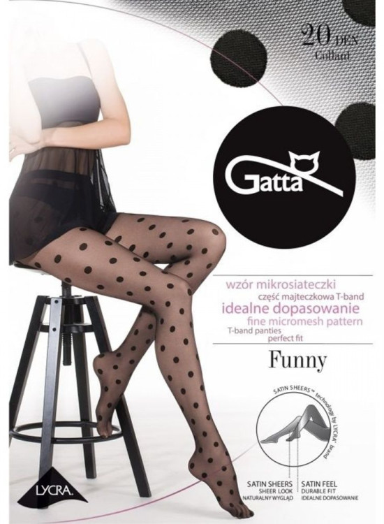 Чорапогащник Rajstopy-Funny-07-Nero