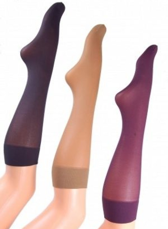 Къси чорапи Podkolanwki-Microfibra-Nero