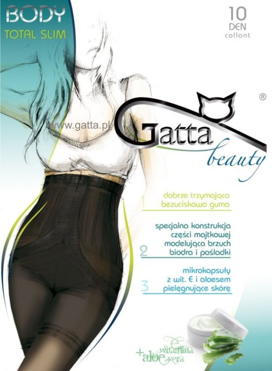 Чорапогащник Rajstopy-Body-Total-Slim-Fusion-10-Den-Nero